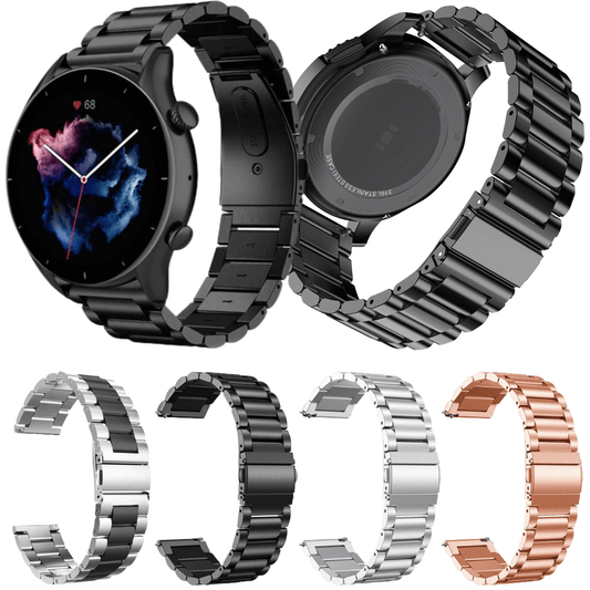 Correa Metálica para Samsung Galaxy Watch 3 (41mm) | Brazalete tipo mariposa